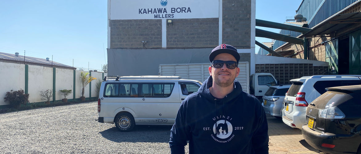Nairobi - Kahawa Bora Millers - visiting the dry mill