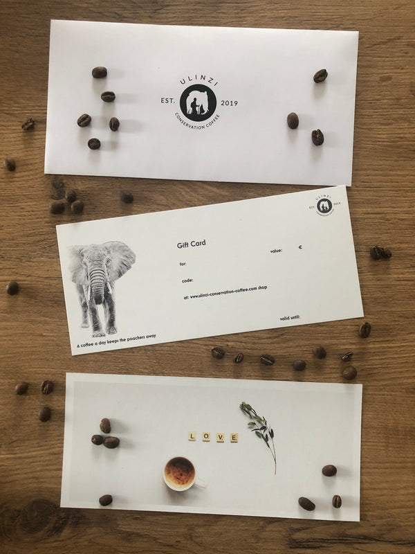Ulinzi Conservation Coffee Geschenkkarte
